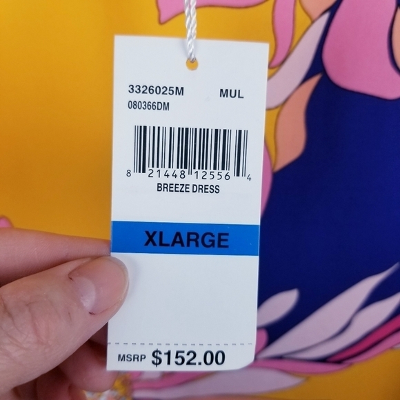 Trina Turk Breeze Swim Tunic Dress Cover-Up NWT size XL - Picture 7 of 14